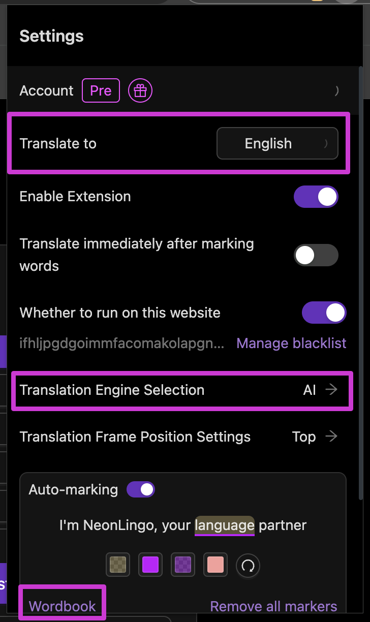 translate